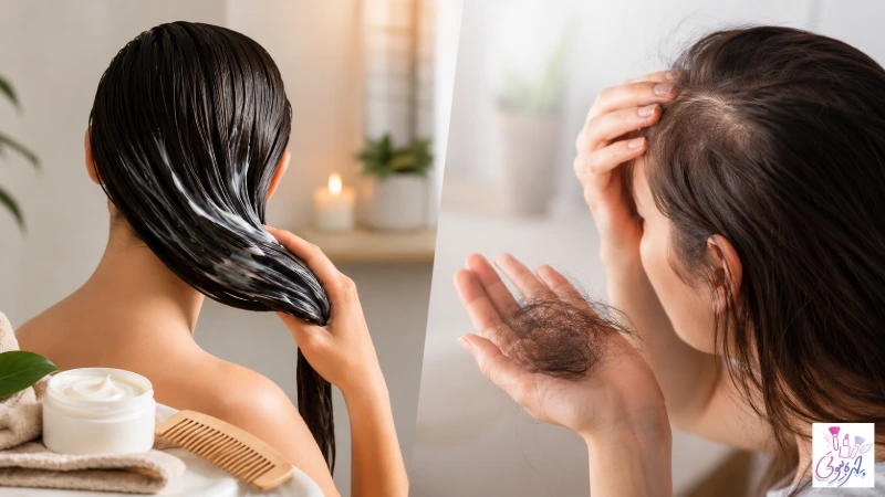اشتباهات رایج در استفاده از ماسک مو 3 ایا ماسک مو باعث ریزش مو میشه؟